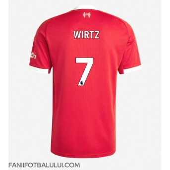 Liverpool Florian Wirtz #7 Tricou Fotbal Replică 2025-26 Barbati Acasa